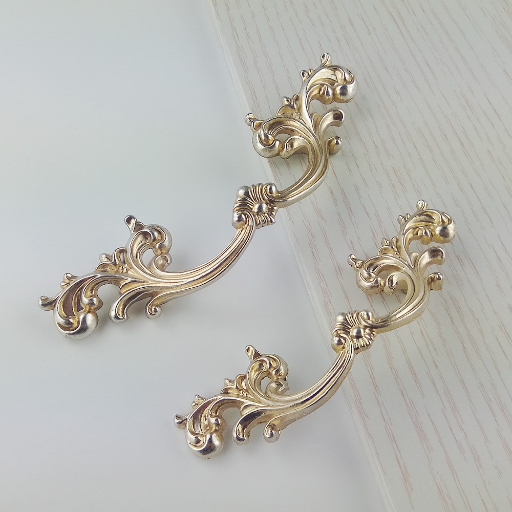 Furniture Hardware Vintage - Античное серебро, классическая мебельная фурнитура, ручка,