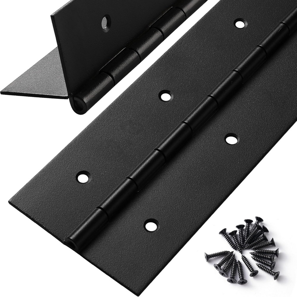 Furniture Hardware Replacement Parts - Петли-бабочки черные, 6-20 дюймов, из нержавеющей