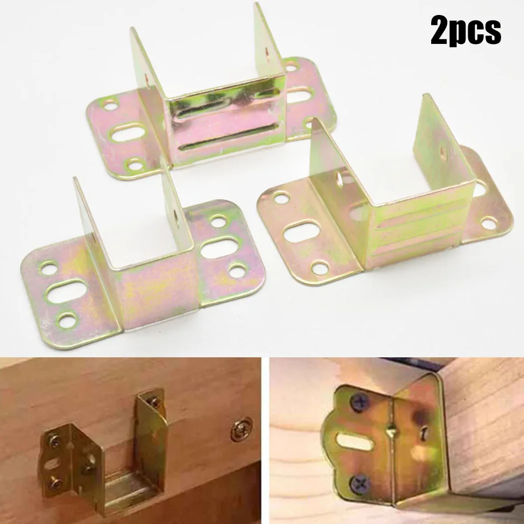 Furniture Hardware Replacement Parts - 2 шт. U-образный металлический кронштейн для