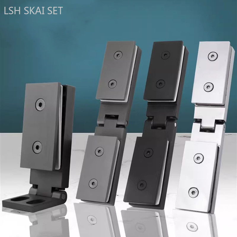 Furniture Hardware Replacement Parts - 304 нержавеющая сталь, стеклянный дверной шарнир,