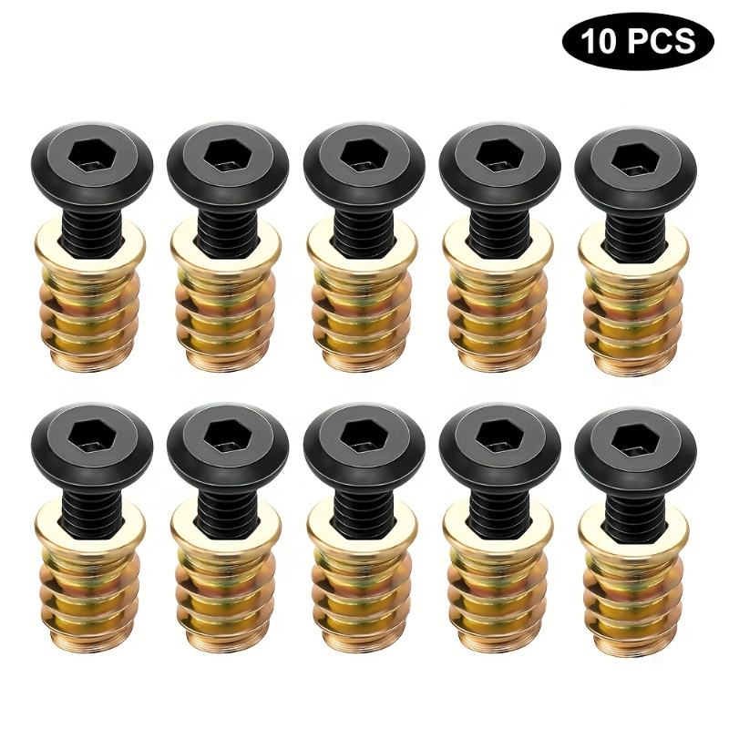 Набор из 10 резьбовых вставок- – обзор и цена Furniture Hardware Kit